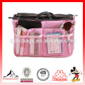 Frauen Reisen Einfügen Handtasche Organizer Geldbörse Organizer Tidy Tasche Lila